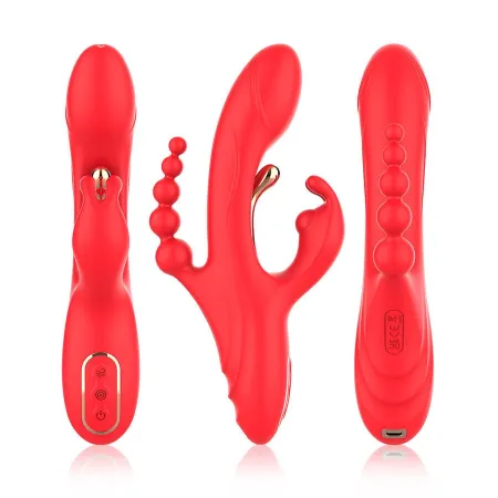 ARMONY - G-SPOT AND CLITORIS STIMULATOR VIBRATOR RED