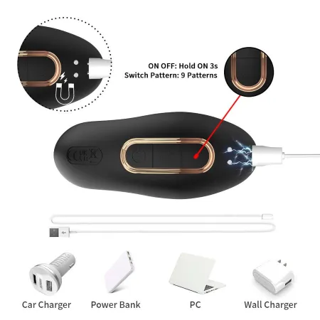 ARMONY - ANAL PROSTATE VIBRATOR REMOTE CONTROL BLACK