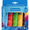 PASANTE - PACK ASSORTED FLAVOR LUBRICANTS 5 UNITS X 15 ML