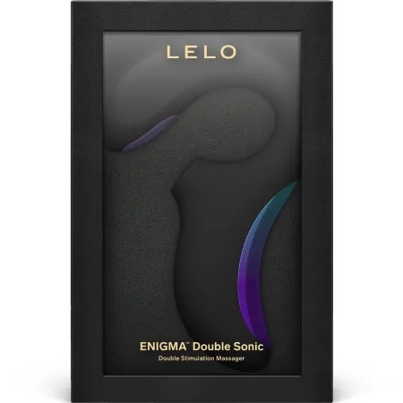 LELO - ENIGMA DOUBLE SONIC VIBRATOR POINT G BLACK