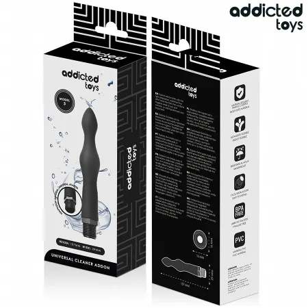 ADDICTED TOYS - ANAL CLEANER WITH UNIVERSAL ADAPTER MODEL 3