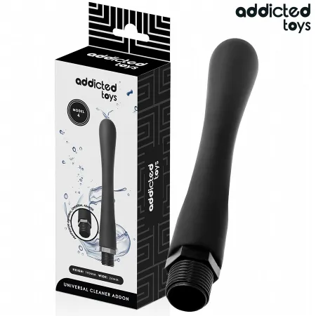 ADDICTED TOYS - ANAL CLEANER WITH UNIVERSAL ADAPTER MODEL 4