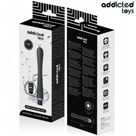 ADDICTED TOYS - ANAL CLEANER WITH UNIVERSAL ADAPTER MODEL 4