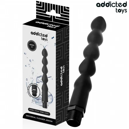 ADDICTED TOYS - ANAL CLEANER WITH UNIVERSAL ADAPTER MODEL 6