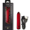 ROCKS-OFF - RECHARGEABLE VIBRATING BULLET POPPY RED