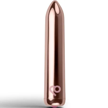 ROCKS-OFF - RECHARGEABLE VIBRATING BULLET GOLDEN ROSE