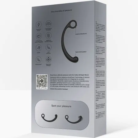 SNAIL VIBE - AXI VIBRATING MASSAGE WAND BLACK