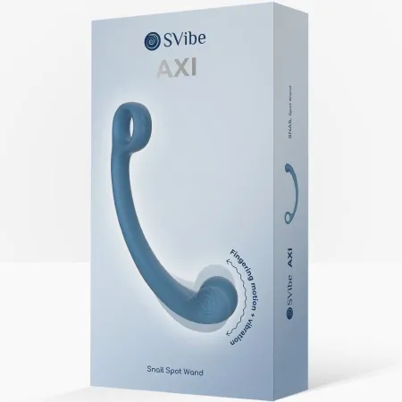 SNAIL VIBE - AXI VIBRATING MASSAGE WAND BLUE