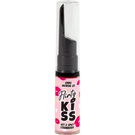 SECRETPLAY - FLIRTY KISS GELS WITH ORAL SEX EFFECTS STRAWBERRY & MINT 2 x 8 GR