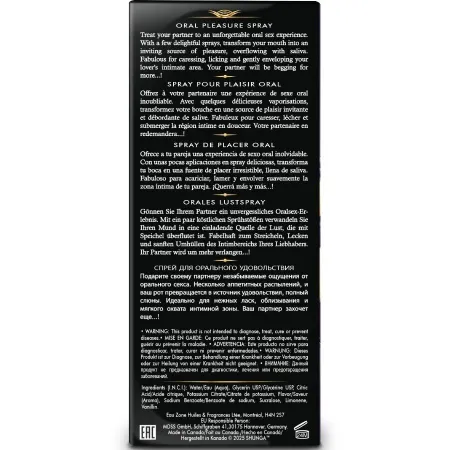 SHUNGA - WAVES PLEASURE SPRAY ORAL SEDUCTIVE EXOTIC FRUITS 20 ML