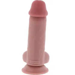 GET REAL - DELUXE REALISTIC PENIS WITH TESTICLES EXTRA THICK 17 CM