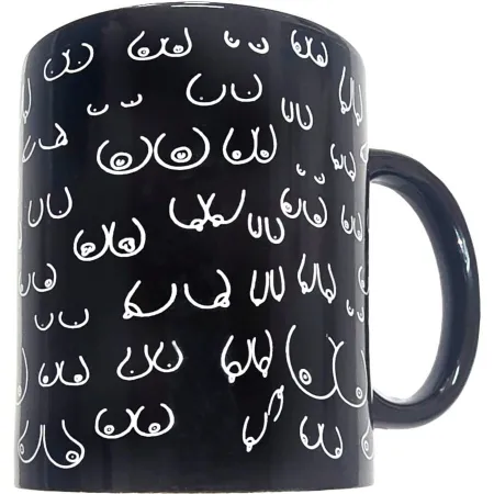 DIABLO PICANTE - BOOBS MUG BLACK 370 ML