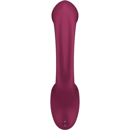 SATISFYER - G FOR GODDESS 2 RABBIT VIBRATOR BOTTLE BORDEAUX