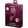 SATISFYER - G FOR GODDESS 2 RABBIT VIBRATOR BOTTLE BORDEAUX