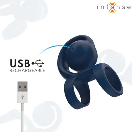 INTENSE - TYSON COCK RING WITH VIBRATING BALL Ø 3.2 CM