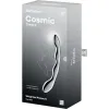 SATISFYER - COSMIC CREST 2 STAINLESS STEEL DOUBLE-ENDED DILDO