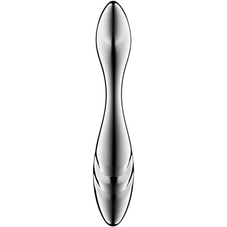 SATISFYER - PURE GRAVITY 3 STAINLESS STEEL DOUBLE-ENDED DILDO