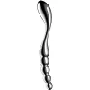 SATISFYER - STAR FORCE 1 STAINLESS STEEL DOUBLE-ENDED DILDO
