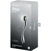 SATISFYER - STAR FORCE 2 STAINLESS STEEL DOUBLE-ENDED DILDO