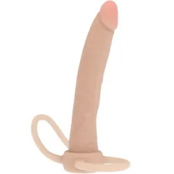 GET REAL - DOUBLE TROUBLE SILICONE ANAL PENETRATOR 16 CM