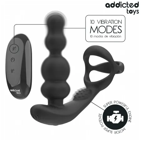 ADDICTED TOYS - ROTATING PROSTATE MASSAGER REMOTE CONTROL