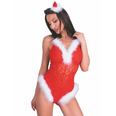 LIVCO CORSETTI FASHION - NAUGHTY SANTA LC 90706 CHRISTMAS BODYSUIT L/XL