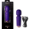 ROCKS-OFF - MINI RECHARGEABLE WAND 16 FUNCTIONS VIOLET DREAM