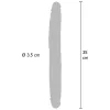 GET REAL - DOUBLE-ENDED SILICONE DILDO CARAMEL 35 CM