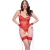 CHILIROSE - CR 4881 RED CROTCHLESS BODY XL