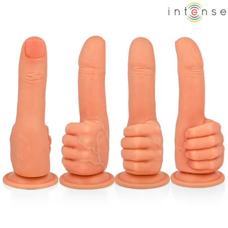 INTENSE - BENDER G-SPOT STIMULATOR FLEXIBLE HAND 11.3 CM