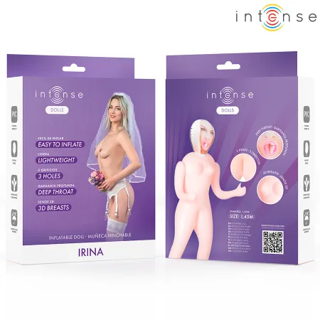 INTENSE DOLLS - IRINA INFLATABLE DOLL WITH THREE ORIFICES