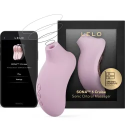LELO - SONA 3 CRUISE SONIC CLITORAL MASSAGER SOFT PINK