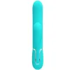 PRETTY LOVE - PERLITA MULTIFUNCTION 3 IN 1 G-SPOT VIBRATOR AQUA GREEN