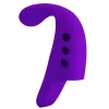 PRETTY LOVE - GORGON PURPLE RECHARGEABLE FINGER VIBRATOR
