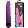BAILE - COLORFUL SEX LILAC REALISTIC VIBRATOR 23 CM
